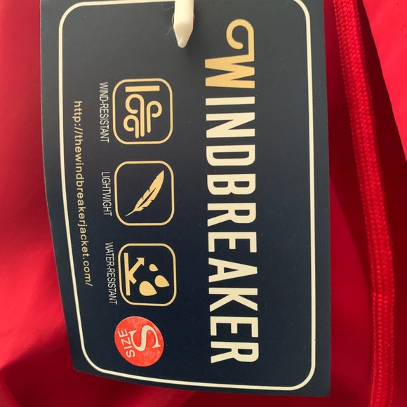 Water Resistant Oversized Hooded Windbreaker Rain Jacket - Picture 4 of 6